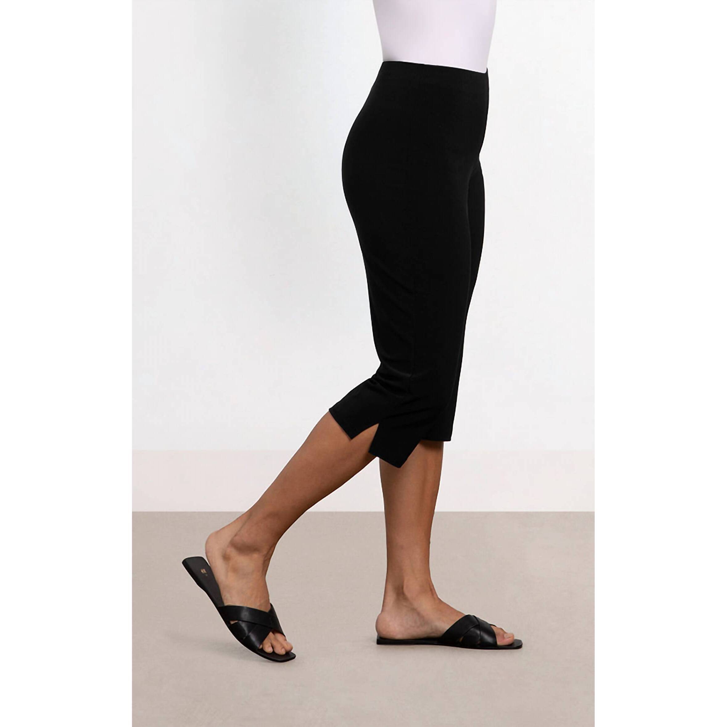New Sympli Narrow Capri In Black
